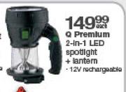 Q Premium 2-In-1 LED Spotlight-Each