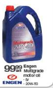 Engen Multigrade Motor Oil-5Ltr Each
