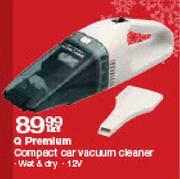 Q Premium Compact Carvacuum Cleaner-12V