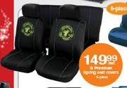 Q Premium Spring Seat Covers-6 Piece Per Set