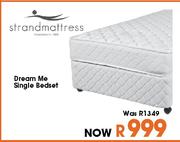 Strandmattress Dream Me Single Bedset