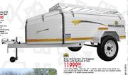 Camp Master Town and Country 210 Luggage Trailer with Rooftrack 6 Foot