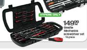 Onsite Mechanics Screwdriver Set-10 Piece