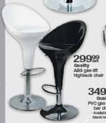 Quality ABS Gas-Lift Highback Chair-Each