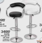 Quality PVC Gas-Lift Bar Chair-Each