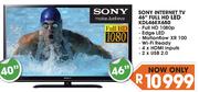 Sony 46" Full HD LED Internet TV(KDL46EX650)