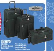 Skyflite 3-Piece Deluxe Travel Set-75cm Per Set