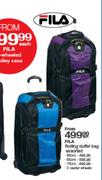 Fila Rolling Duffel Bag Assorted-66cm Each