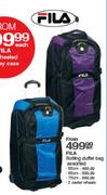 Fila Rolling Duffel Bag Assorted-75cm Each