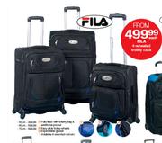 Fila 4-Wheeled Trolley Case-50cm Each