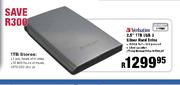 Verbatim 2.5" USB 3 Silver Hard Drive-1TB