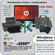 HP 630 Notebook + HP All-in-One 1050 Printer + Kaspersky Internet Security 3 User + Lapdesk + Bag
