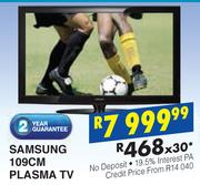  Samsung 109cm Plasma TV