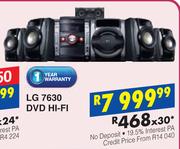  LG 7630 DVD Hi-Fi