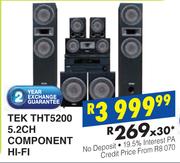 Tek THT5200 5.2Ch Components Hi-Fi
