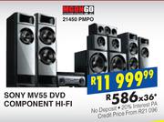 Sony MV55 DVD Component Hi-Fi