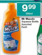 Mr Muscle Squeeze Bottle-500ml 