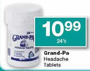 Grand-Pa Headache Tablets-24's 