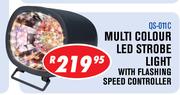 Multi Colour LED Strobe Light QS-011C
