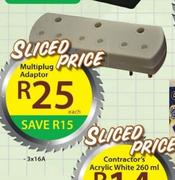 Multiplug Adaptor-3x16A Each