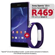 Sony Xperia Z2 & Sony Smart Band- On Smart S