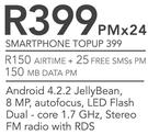 Samsung Galaxy S4 Mini-On Smartphone Contract 399