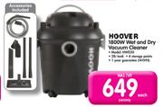 Hoover 1800W Wet And Dry Vacuum Cleaner HWD20