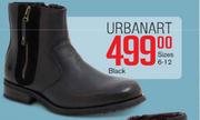 Urbanart Sizes 6-12 Black 