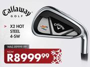 Callaway Golf X2 Hot Steel 4-SW