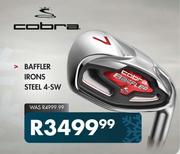 Cobra Baffler Irons Steel 4-SW