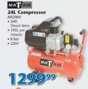 Matair 24Ltr Compressor AIR2000