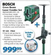 Bosch Cross Beam Laser Combo Set 0603693001/PCL 20 + TP 320-Pole