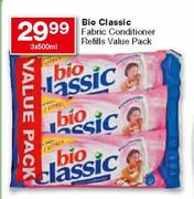 Bio Classic Fabric Conditioner Refills Value Pack-3x500ml