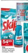 Skip Intelligent Washing Powder-2kg/Liquid Detergent-750ml Each