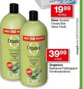Organics Sjampoe/Opknapper Verskeidenheid-1 Elk