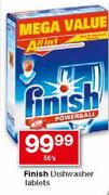 Finish Dishwasher Tablets-56's