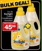 Sunlight Fabric Conditioner Assorted-2x2ltr