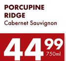 Porcupine Ridge Cabernet Sauvignon-750ml