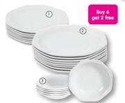 Continental 16cm Octavia Dessert Plate-Per Pack