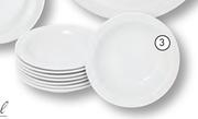 Continental Blanco Dessert Bowls-Per Pack