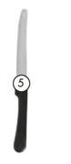 Steak Knives-Per 12's Pack