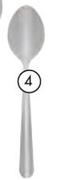 Teaspoons-Per 36's Pack