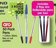 Aro 50 Pack Pens-2 Boxes