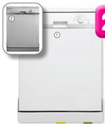 Kelvinator  White 12 Place Dishwasher-Each