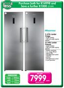 Hisense 470Ltr Larder Fridge H470LS Plus Hisense 340Ltr Larder Freezer H340US