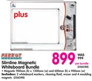 Parrot Slimline Magnetic Whiteboard Bundle-Per Bundle
