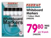 Parrot Whiteboard Markers-Per 10 Pack
