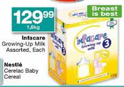 Infacare Growing-Up Milk Assorted Each-1.8kg