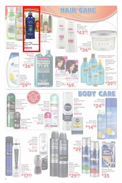 Dischem : Winter Savings (Valid until 10 Aug 2014), page 4