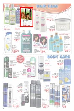 Dischem : Winter Savings (Valid until 10 Aug 2014), page 4
